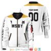 Personalized Msby Black Jackals Libero Bomber Jacket