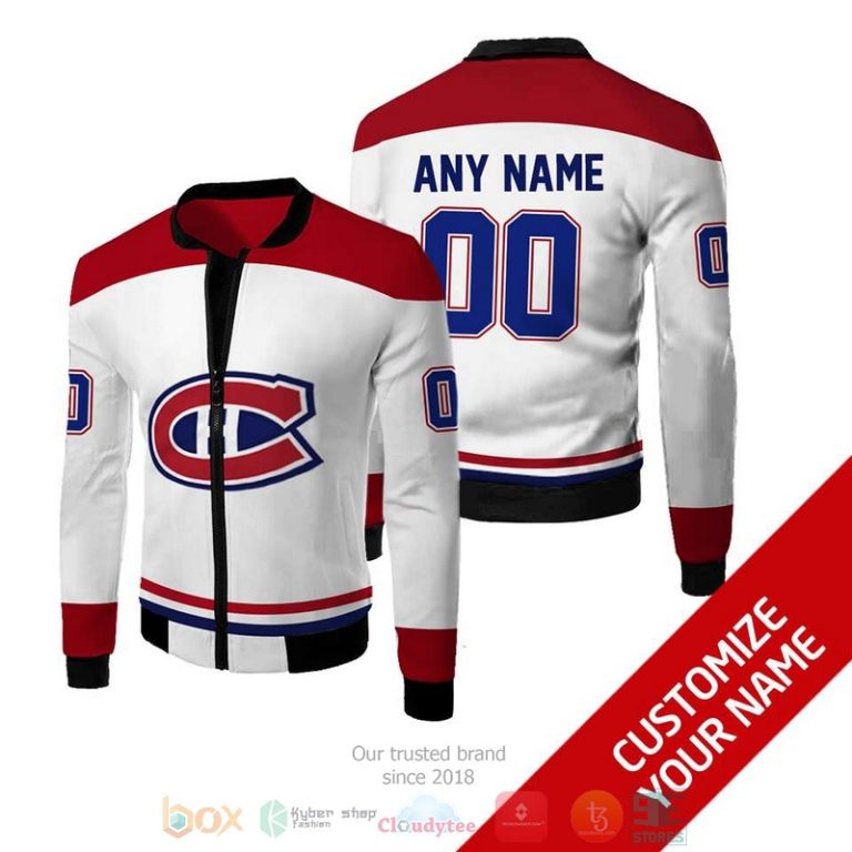 Personalized-Nhl-Montreal-Canadiens-White-Red-Custom-Bomber-Jacket-1