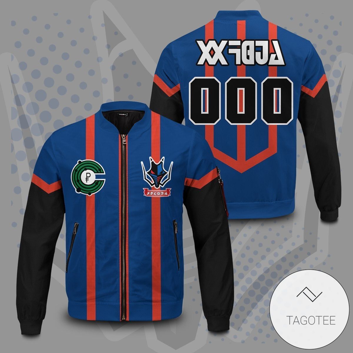 Personalized Poke Dragon Uniform Bomber Jacket Personalized Poke Dragon Uniform Bomber Jacket
