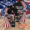 Personalized Proud To Have Served Dd-214 Polo Shirt #Dh