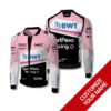 Personalized Sportpesa Racing Point F1 Team Custom Bomber Jacket