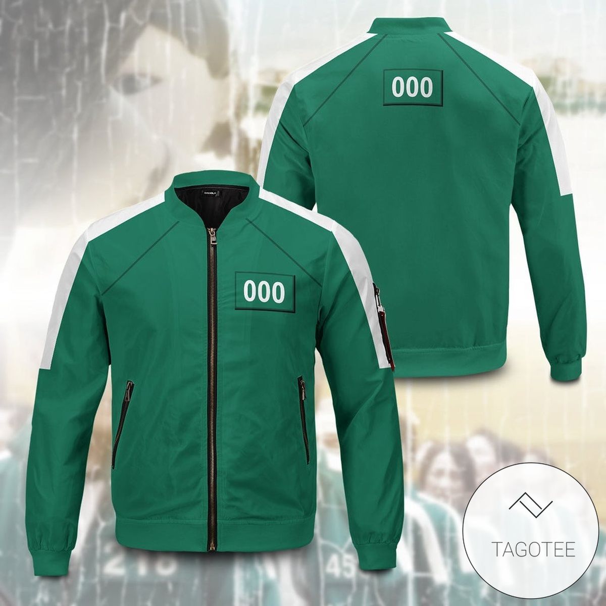 Personalized Squid Game Bomber Jacket Personalized Squid Game Bomber Jacket
