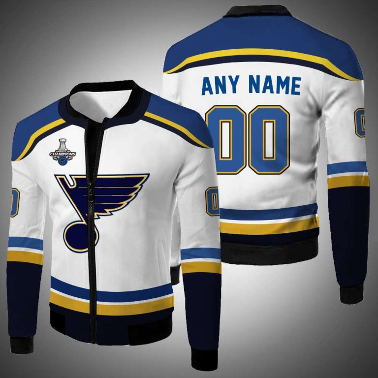 Personalized-St-Louis-Blues-Nhl-White-Custom-Bomber-Jacket-1