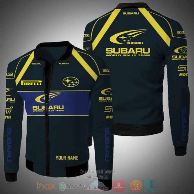 Personalized-Subaru-World-Rally-Team-Custom-Bomber-Jacket-1-1