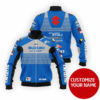 Personalized Suzuki Ecstar Blue Custom Bomber Jacket