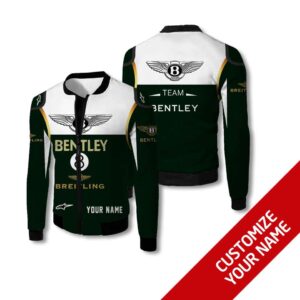 Personalized Team Bentley Custom Bomber Jacket