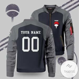 Personalized Uchiha Fire Bomber Jacket