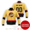 Personalized Vancouver Canucks Nhl Custom Bomber Jacket