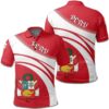 Peru Coat Of Arms Polo Shirt Cricket Style J5W