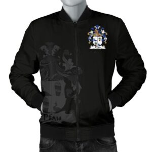 Pfau Germany Men's Bomber Jacket - German Family Crest A7 Bomber Jacket