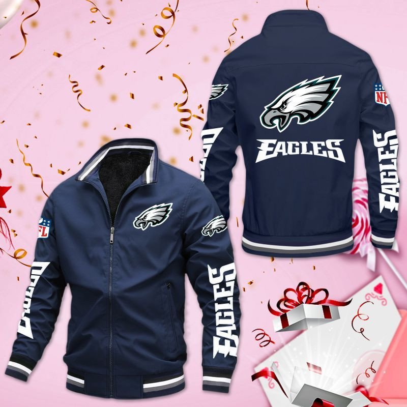 Philadelphia Eagles 3D Bomber Jacket Philadelphia Eagles 3D Bomber Jacket