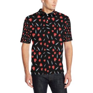 Phlebotomist Medical Concept Men Polo Shirt