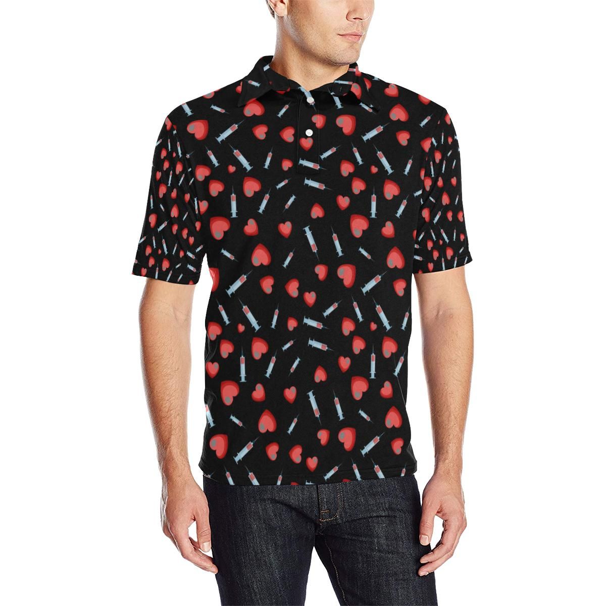 Phlebotomist Medical Concept Men Polo Shirt Phlebotomist Medical Concept Men Polo Shirt