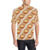 Pie Pattern Print Design A02 Men Polo Shirt