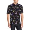 Pigeon Pattern Print Design 01 Men Polo Shirt