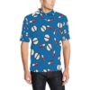 Pill Pattern Print Design A05 Men Polo Shirt