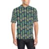 Pineapple Color Art Men Polo Shirt