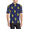 Pineapple Pattern Print Design A01 Men Polo Shirt