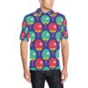 Ping Pong Pattern Print Design A03 Men Polo Shirt