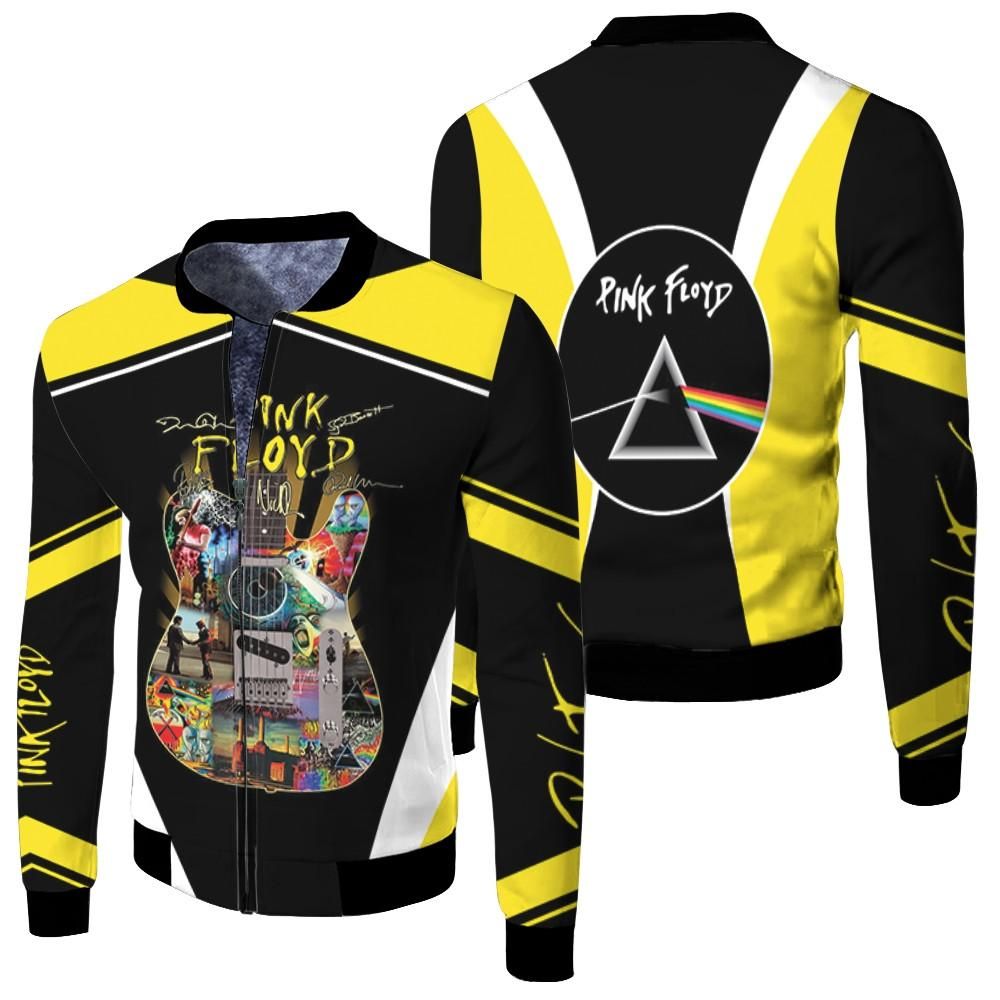 Pink Floyd Rock Band Guitar Albums Music 3D Designed Allover Gift For Pink Floyd Fans Bomber Jacket Pink Floyd Rock Band Guitar Albums Music 3D Designed Allover Gift For Pink Floyd Fans Bomber Jacket