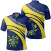 Pitcairn Islands Coat Of Arms Polo Shirt Cricket Style J5W