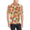 Pizza Pattern Print Design A05 Men Polo Shirt
