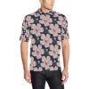 Plumeria Pattern Print Design Pm018 Men Polo Shirt