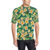 Plumeria Pattern Print Design Pm07 Men Polo Shirt