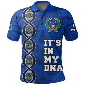 Pohnpei DNA Polo Shirt K5