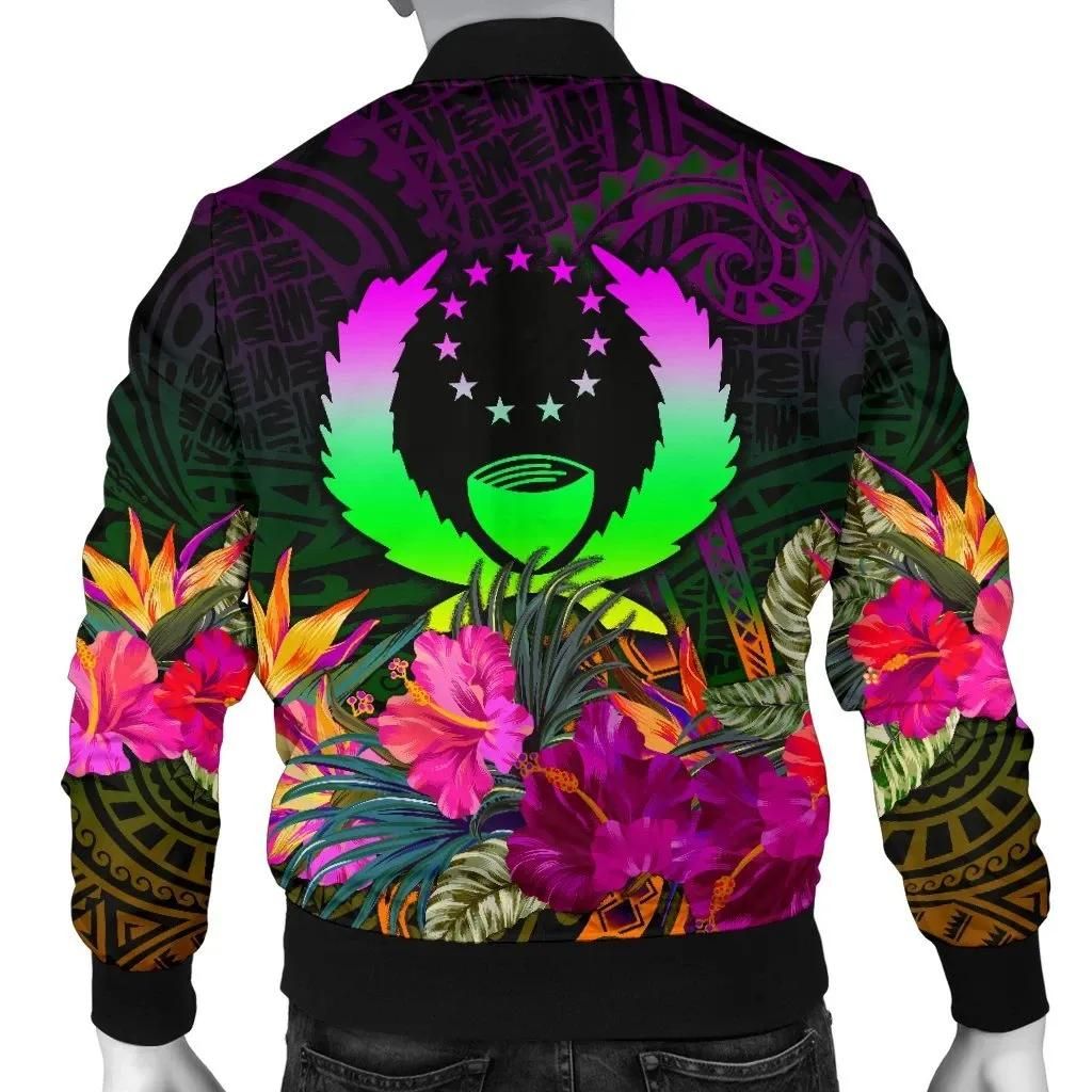 Pohnpei-Mens-Bomber-jacket-Summer-Hibiscus-BN15-Bomber-Jacket-1