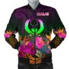 Pohnpei Personalised Men's Bomber Jacket - Summer Hibiscus - BN15 Bomber Jacket