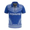 Pohnpei Polo Shirt - Polynesian Chief Flag Version - BN10