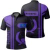 Pohnpei Purple Polo Shirt- Boba Style - AH - J14