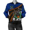 Pohnpei Women Bomber Jacket - Road to Hometown K8 Bomber Jacket