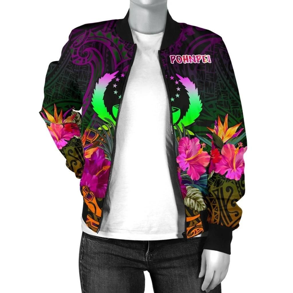 Pohnpei-Womens-Bomber-Jacket-Summer-Hibiscus-BN15-Bomber-Jacket-2