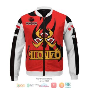 Poke Fire Uniform Bomber Jacket
