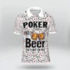 Poker And Beer Polo Shirt #Kv
