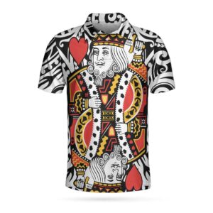 Poker King 3D All Over Printed Polo Shirt