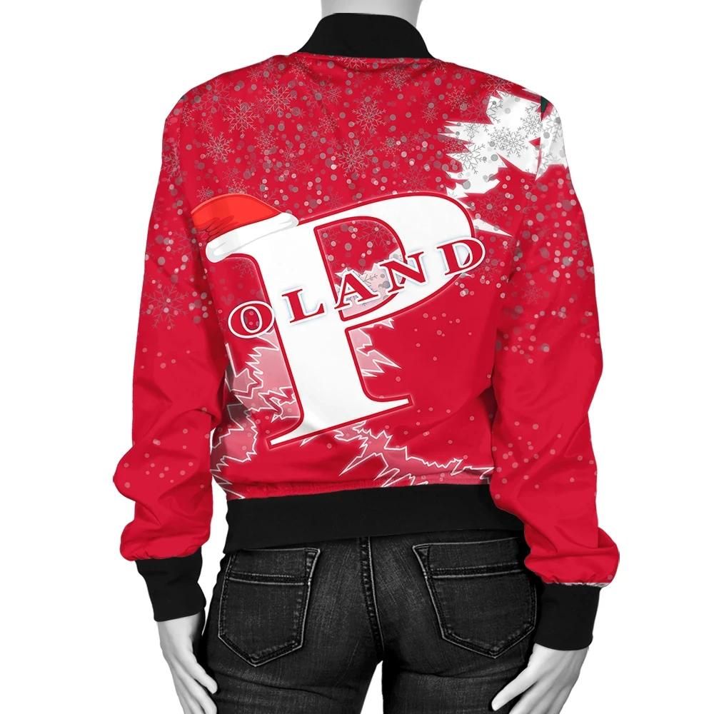 Poland-Christmas-Coat-Of-Arms-Women-Bomber-Jacket-X-Style-J78-Bomber-Jacket-1