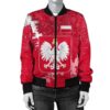 Poland Christmas Coat Of Arms Women Bomber Jacket X Style J78 Bomber Jacket