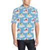 Polar Bear Pattern Print Design Pb06 Men Polo Shirt