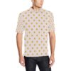 Polka Dot Gold Pink Pattern Print Design 01 Men Polo Shirt
