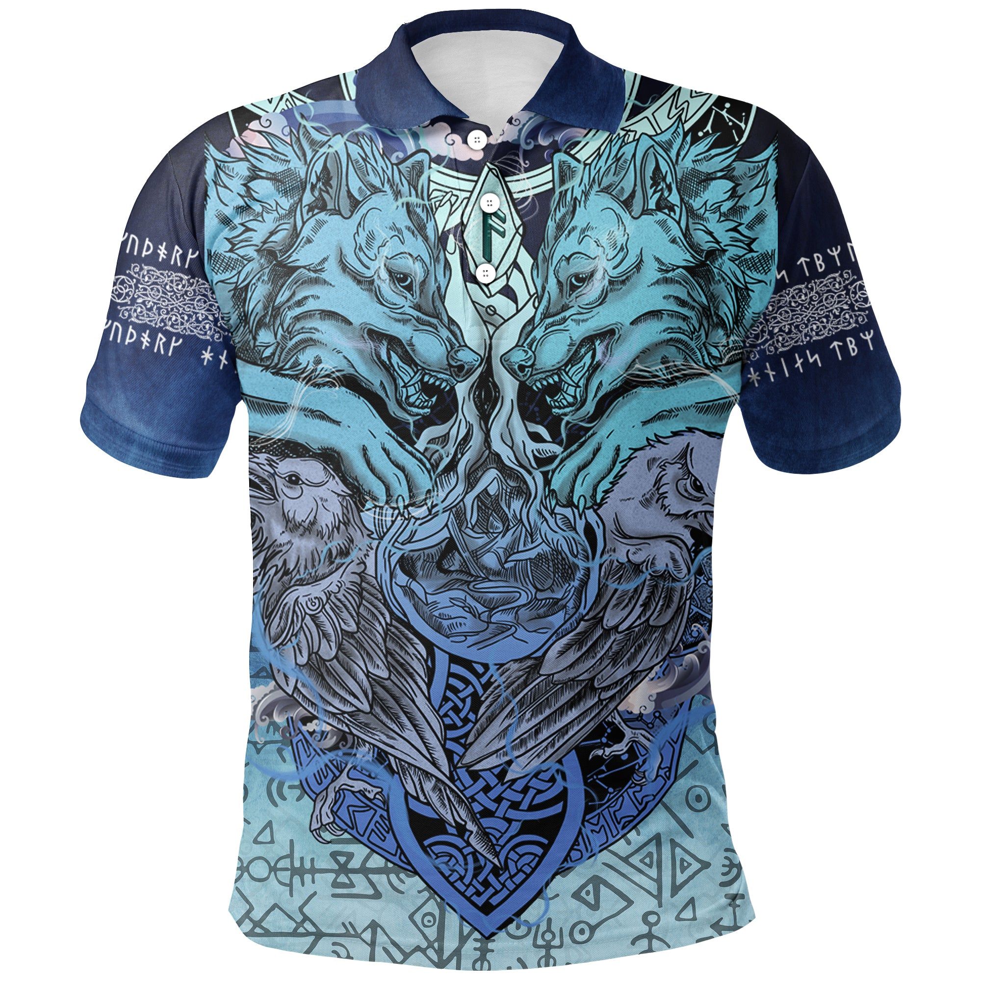 Polo Shirt - Ansuz Rune A21 Polo Shirt - Ansuz Rune A21