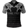 Polo Shirt - Custom Personalised - The Raven of Odin Tattoo A7