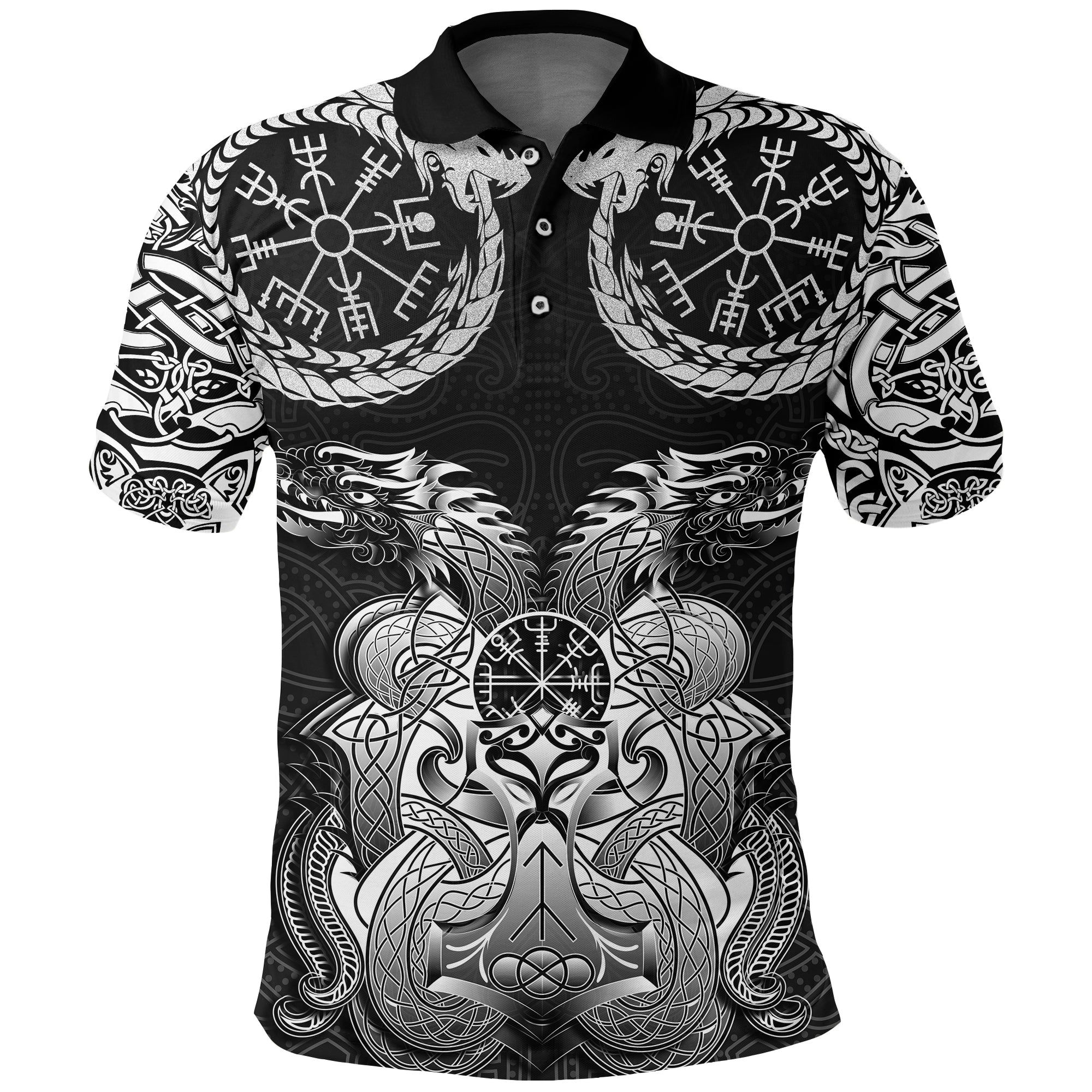 Polo Shirt - Dragon Tattoo A31 Polo Shirt - Dragon Tattoo A31