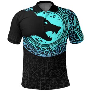 Polo Shirt - Fenrir Norse Wolf A31