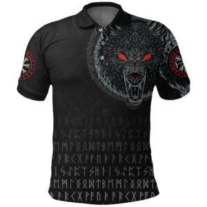 Polo Shirt - Fenrir Wolf A31