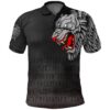 Polo Shirt - Killer Wolf Tattoo A31