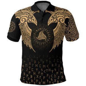 Polo Shirt - Nordic Raven Tattoos A7