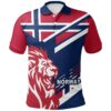 Polo Shirt - Norway Lion Flag A30